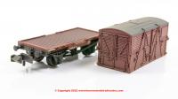 377-328C Graham Farish Conflat Wagon BR Bauxite (Early)
